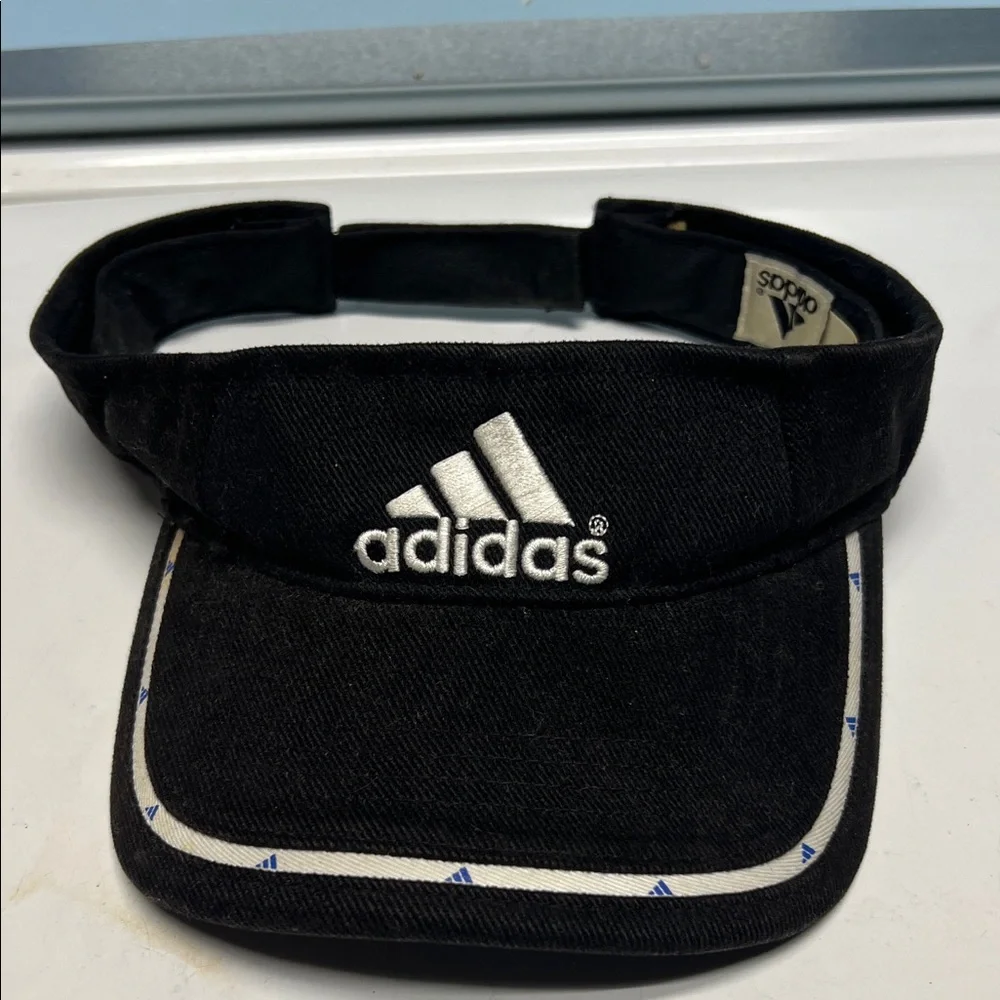 Adidas Black Visor Hat